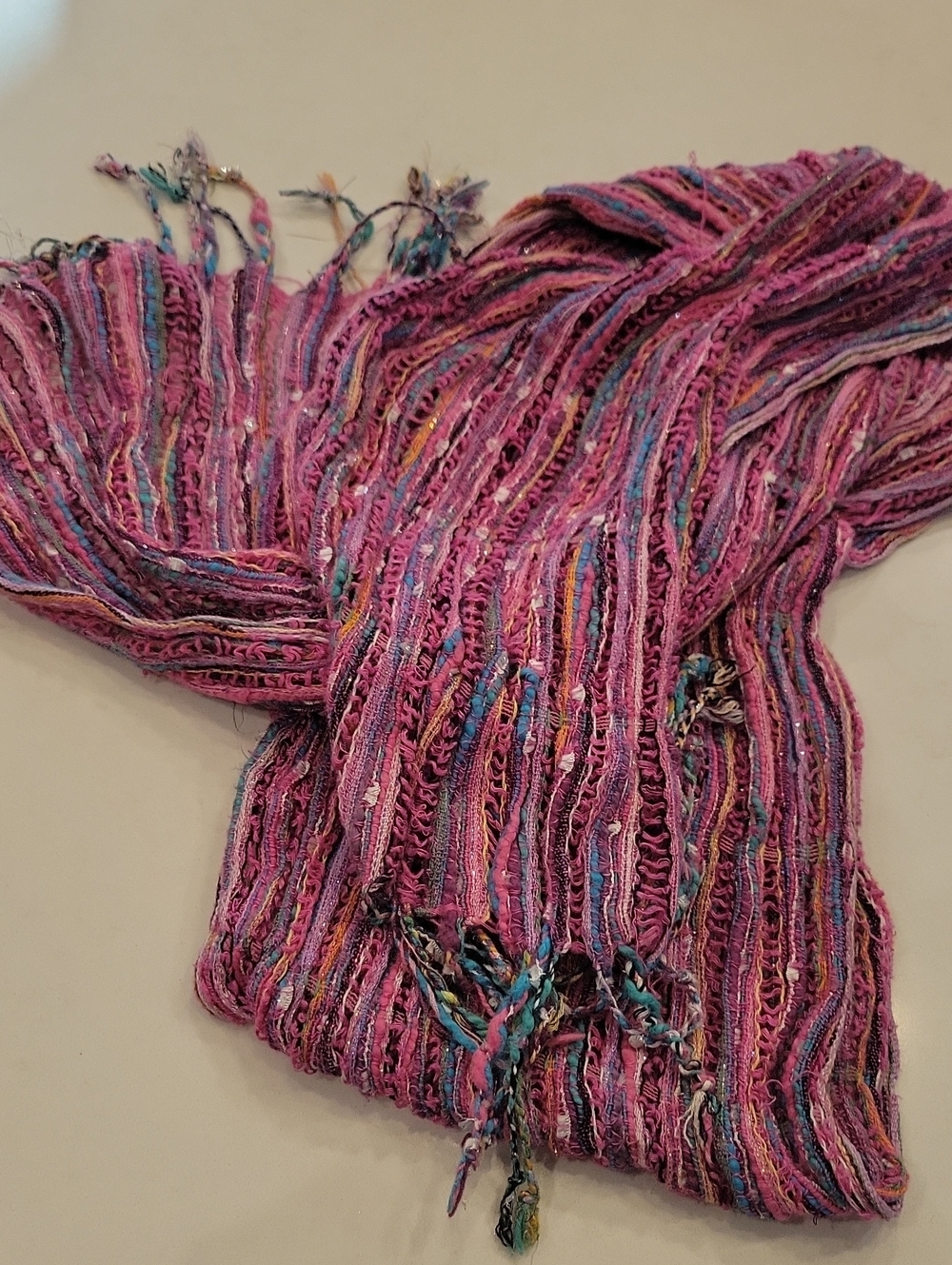 Free With Purchase! Fun Colorful Scarf. - Picture 3 of 4